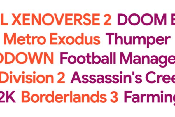 Stadia Launch Lineup